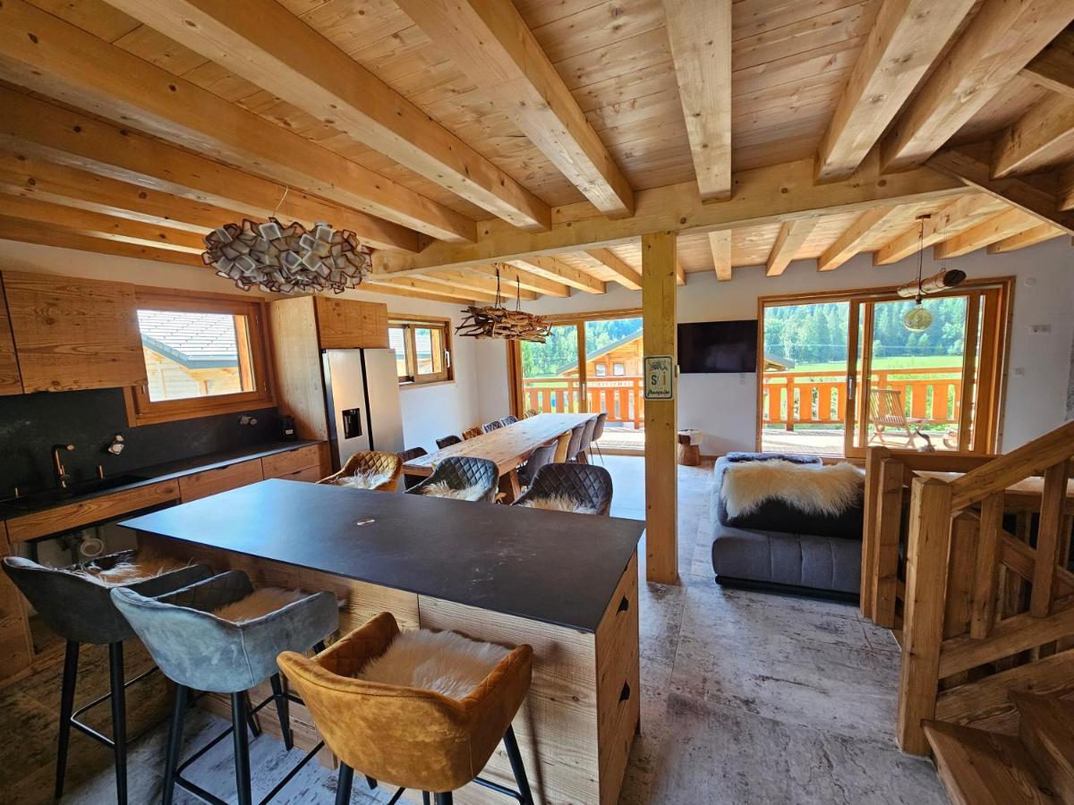 Demi-Chalet Vadel La Panthiaz 15 Pers 5 Chambres Abondance Exterior foto