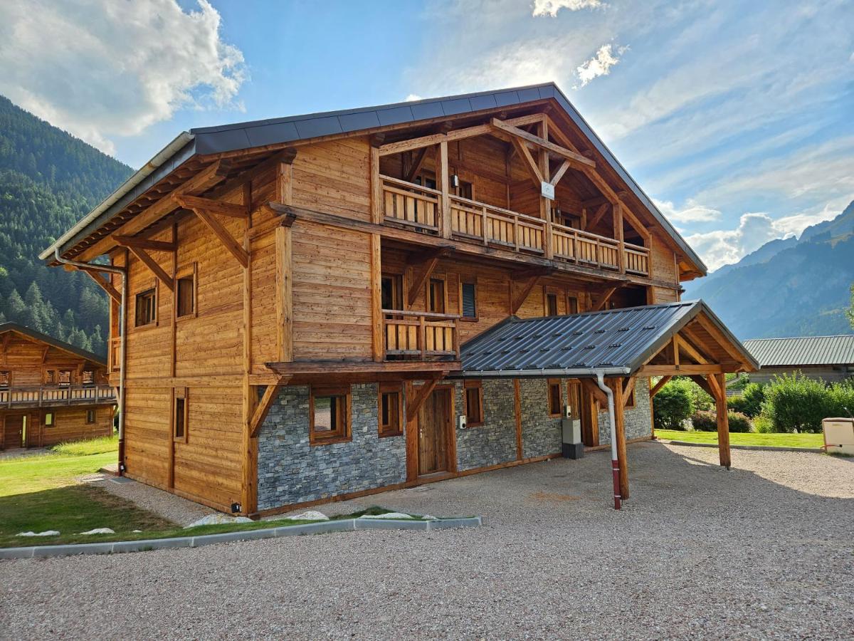 Demi-Chalet Vadel La Panthiaz 15 Pers 5 Chambres Abondance Exterior foto