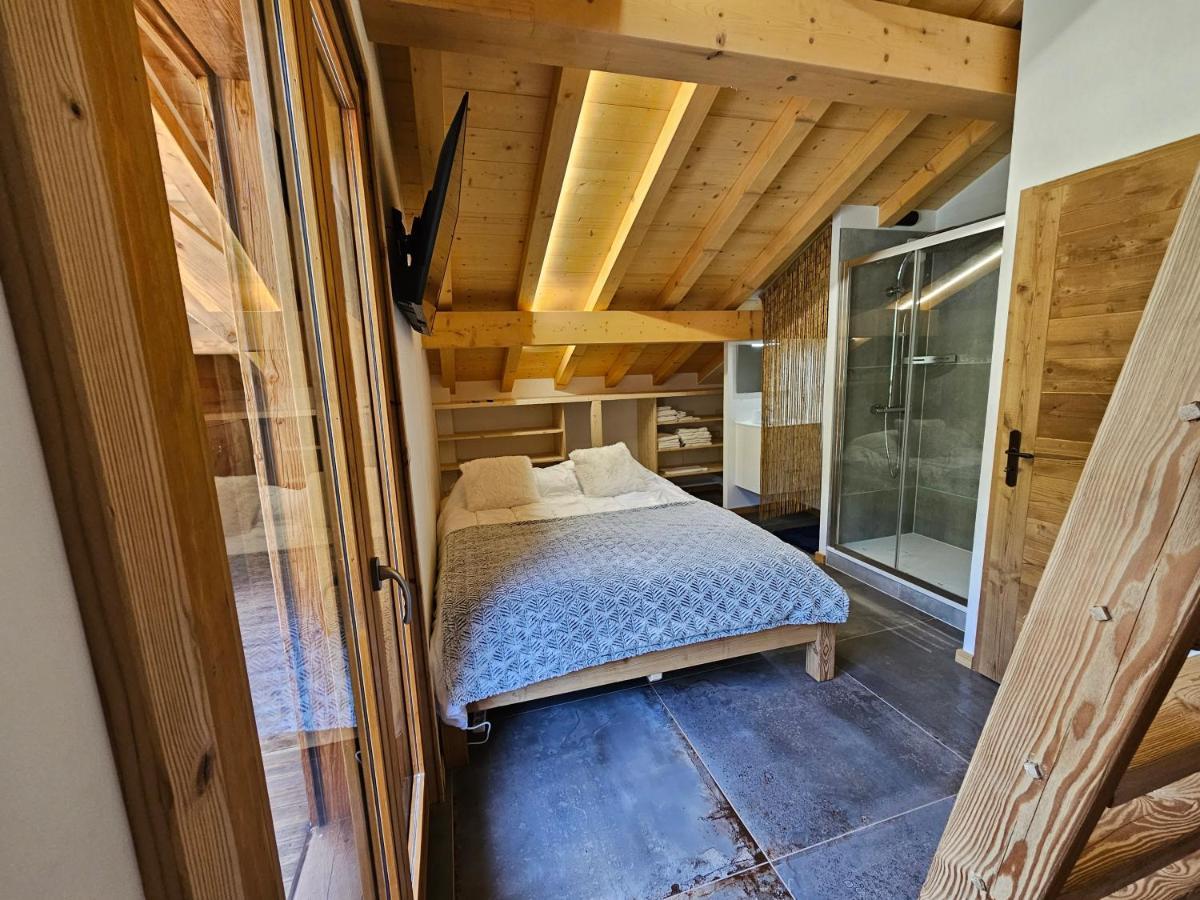 Demi-Chalet Vadel La Panthiaz 15 Pers 5 Chambres Abondance Exterior foto