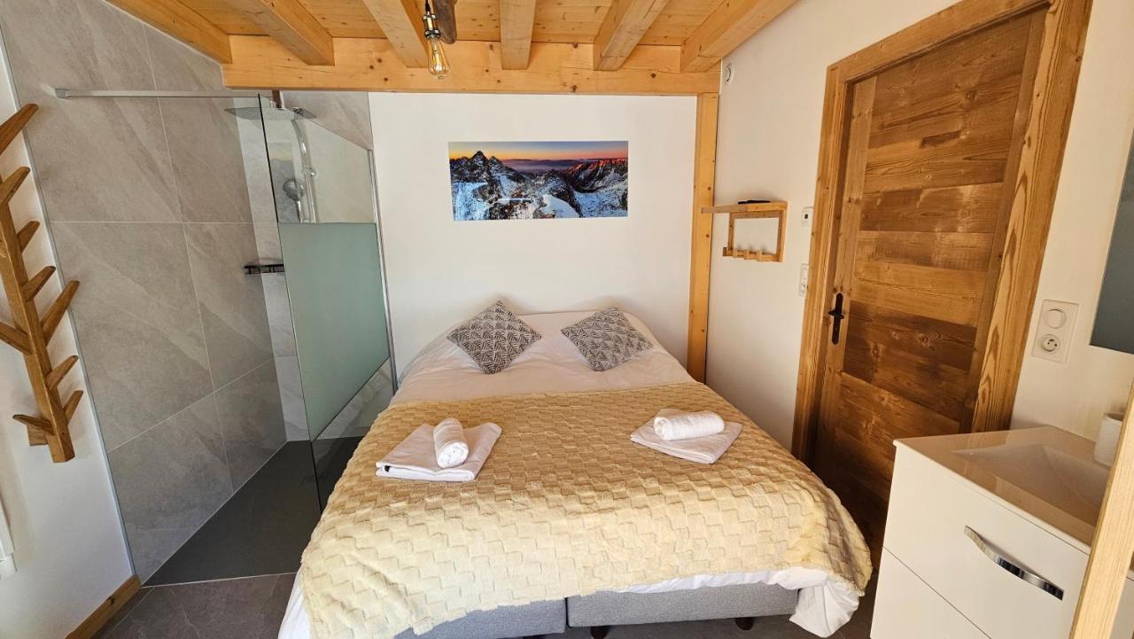 Demi-Chalet Vadel La Panthiaz 15 Pers 5 Chambres Abondance Exterior foto